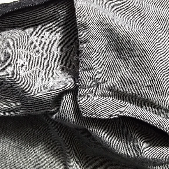 Vintage SEAN JOHN SeditionariesPunk Style Denim Jacket XXL